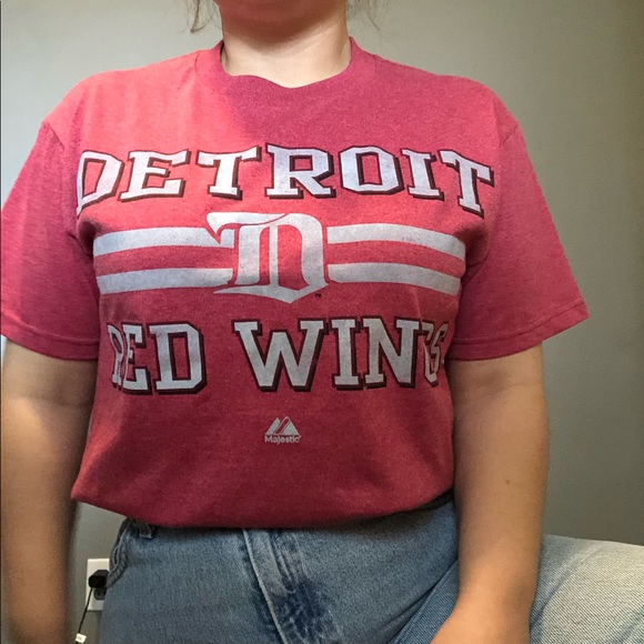 Majestic Tops - Detroit Red Wings Top (2 for $30)